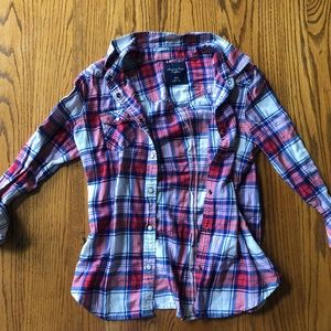 American Eagle Cozy Button Down Flannel Size M
